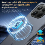 Xiaomi 15T Pro Magnetiskt skal Magnetiskt skal Läderbelagt TPU + PC mobilskal