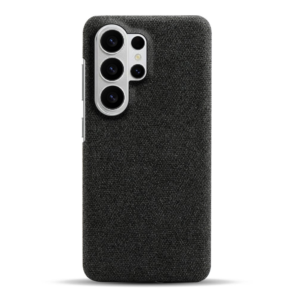 För Samsung Galaxy S26 Ultra Fodral Tygstruktur Reptåligt Skyddande PC-bakskal