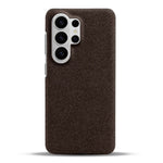 För Samsung Galaxy S26 Ultra Fodral Tygstruktur Reptåligt Skyddande PC-bakskal