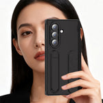 Samsung Galaxy Z Fold7 5G-skal, korthållare, stativ, armband, PC-mobilskal med styluspenna/pennfack