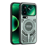 ABEEL Magnetiskt Skal För Xiaomi 17 Pro Aluminiumlegering + PC + TPU Ihåligt Värmeavledande mobilskal