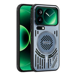 ABEEL Magnetiskt Skal För Xiaomi 17 Pro Aluminiumlegering + PC + TPU Ihåligt Värmeavledande mobilskal