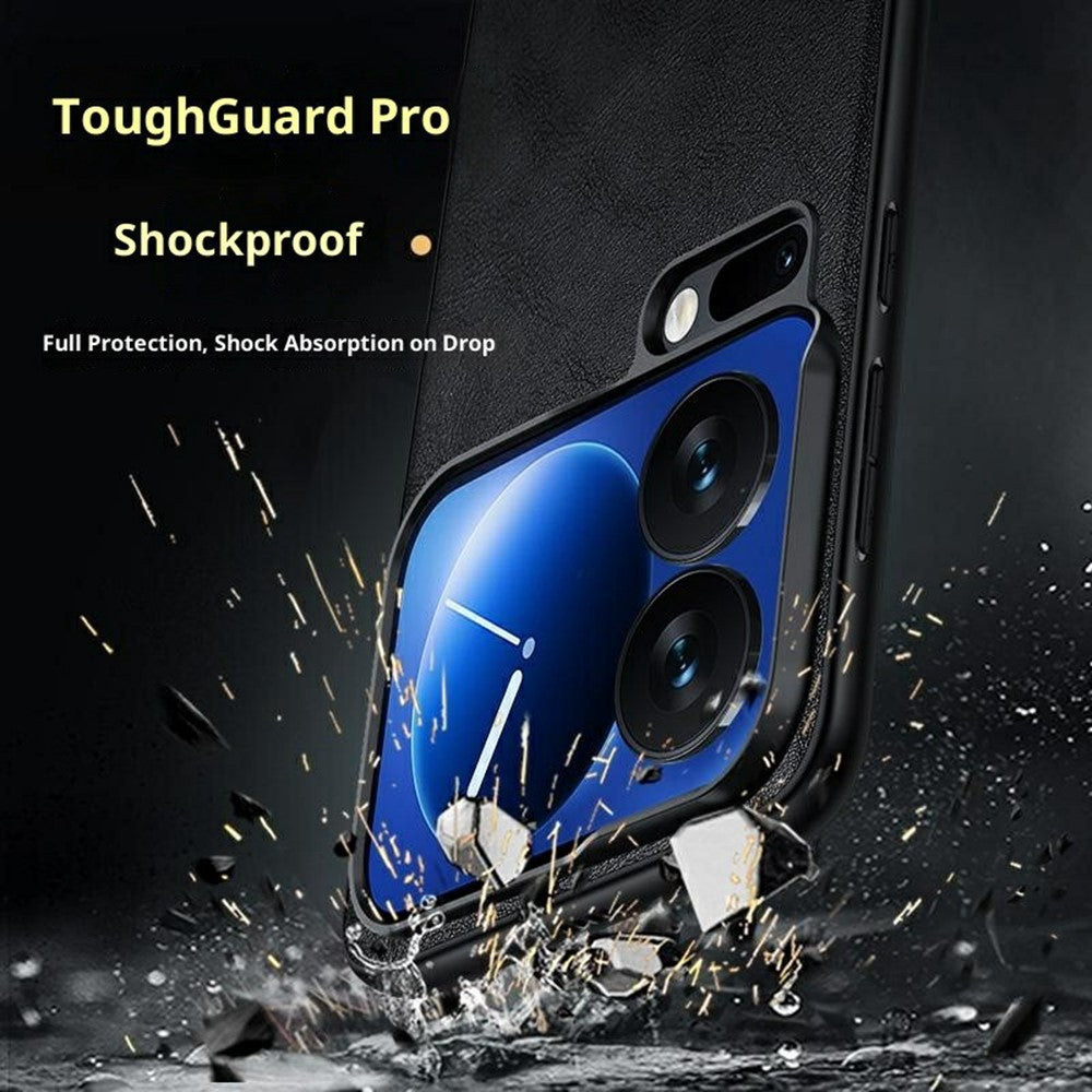 SULADA For Xiaomi 17 Pro Case PU Leather + TPU + PC Back Phone Cover