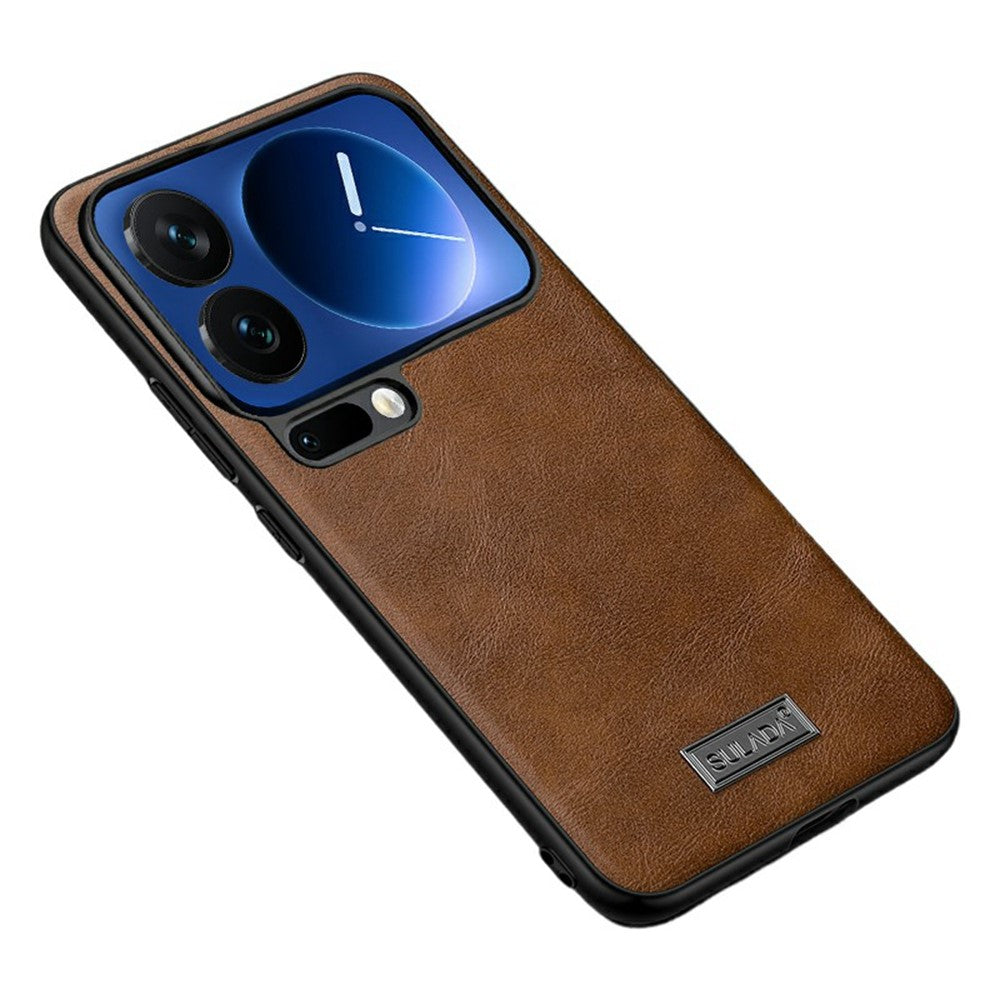 SULADA For Xiaomi 17 Pro Case PU Leather + TPU + PC Back Phone Cover