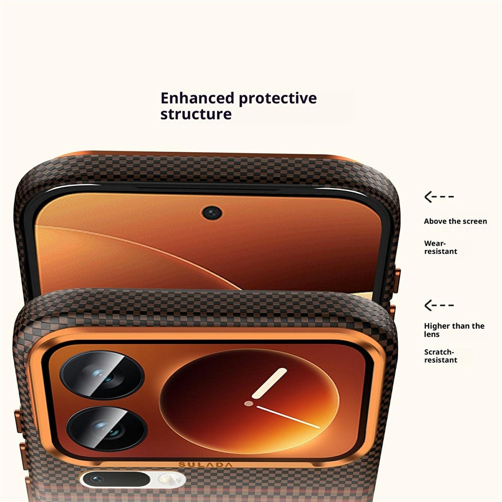 SULADA For Xiaomi 17 Pro Magnetic Case Shockproof Hard PC Phone Back Cover