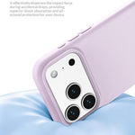 For iPhone 18 Pro Max / 17 Pro Max Magnetic Case PC + Liquid Silicone Anti-Scratch Phone Cover
