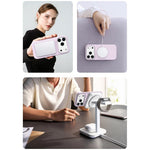 For iPhone 18 Pro Max / 17 Pro Max Magnetic Case PC + Liquid Silicone Anti-Scratch Phone Cover