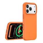 For iPhone 18 Pro Max / 17 Pro Max Magnetic Case PC + Liquid Silicone Anti-Scratch Phone Cover