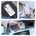 For iPhone 14 Plus Leather Case DUX DUCIS Skin X Pro Series Flip Cover Compatible with MagSafe