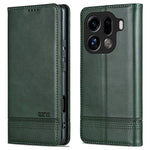 AZNS For Oppo Find X9 Pro 5G Case Cowhide Texture PU Leather Wallet Phone Cover