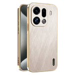 KADEM For Oppo Find X9 Pro 5G Case Electroplating Silk Texture PU + TPU Phone Back Cover