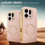 For Oppo Find X9 5G Phone Case Carbon Fiber Textured Electroplated TPU Back Cover