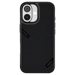 ABEEL CF-Lyocell Series Case Compatible with MagSafe for iPhone 17 - Microfiber + PC + E-TPU Phone Cover