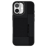 ABEEL CF-Lyocell Series Case Compatible with MagSafe for iPhone 17 - Microfiber + PC + E-TPU Phone Cover