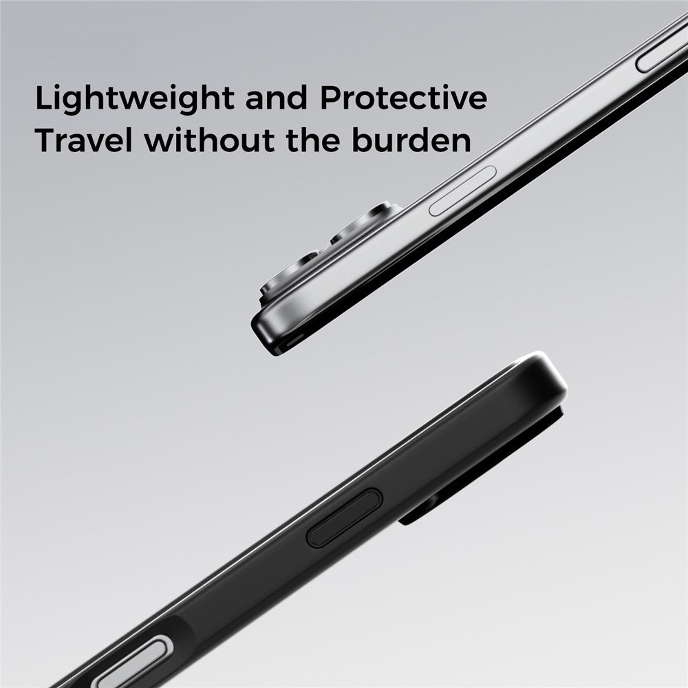ABEEL CF-Lyocell-serien til iPhone 18 Pro / 17 Pro cover, kompatibel med MagSafe Microfiber + PC + E-TPU telefoncover