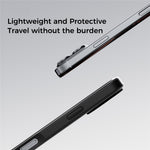 ABEEL CF-Lyocell Series For iPhone 16 Case Compatible with MagSafe Microfiber + PC + E-TPU Phone Cover