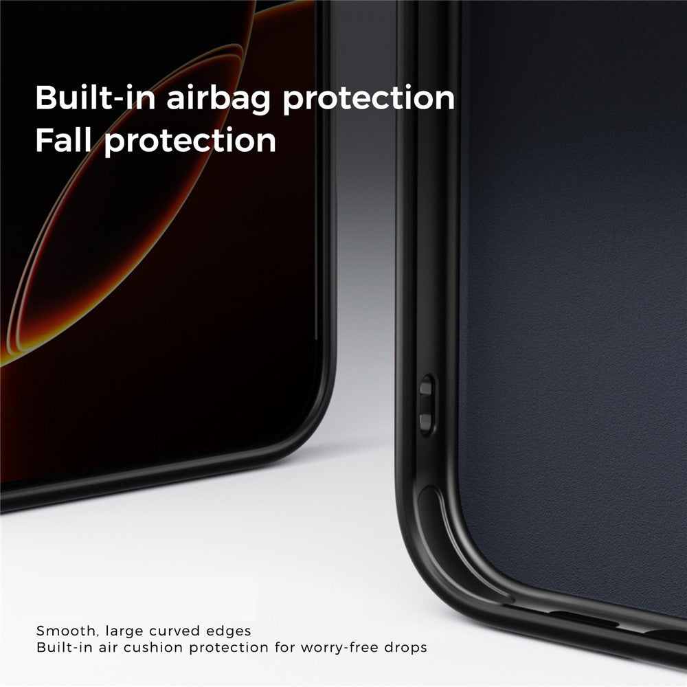 ABEEL CF-Lyocell Series Til iPhone 16 Pro Max Cover Kompatibel med MagSafe Mikrofiber + PC + E-TPU Telefoncover
