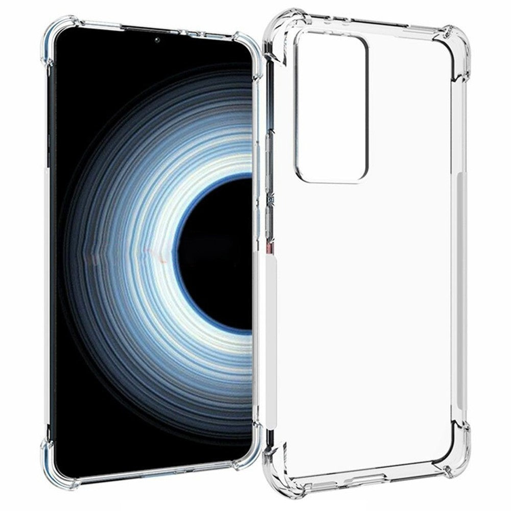 For Xiaomi Redmi K50 Ultra 5G / 12T 5G Crystal Clear Phone Case Corner Protection Soft TPU Anti-Slip Cover