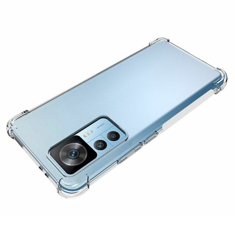 For Xiaomi Redmi K50 Ultra 5G / 12T 5G Crystal Clear Phone Case Corner Protection Soft TPU Anti-Slip Cover