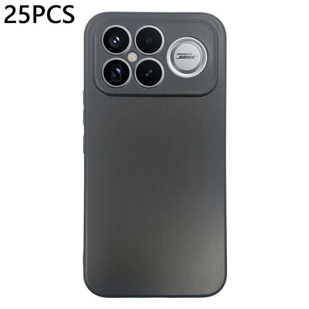 25 st. för Xiaomi Redmi K90 Pro Max 5G / Poco F8 Ultra-skal 1,2 mm TPU matt mobilskal
