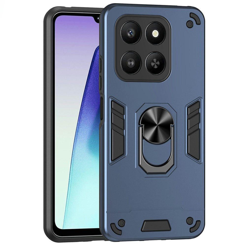 For Honor 400 Smart 5G / X7d 4G cover PC + TPU Drop Defend telefoncover med ringstativ