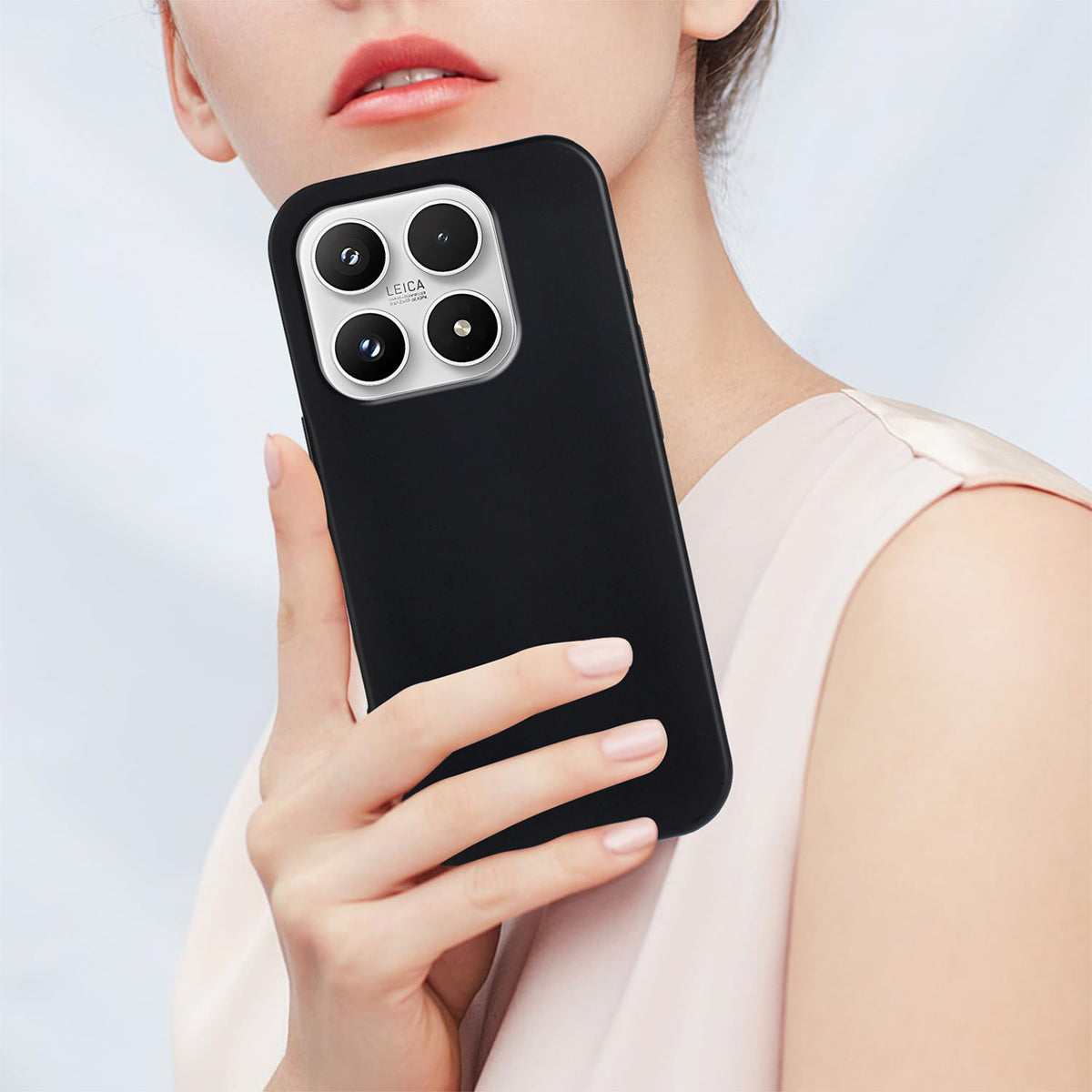 Xiaomi 17 TPU-skal mjukt matt anti-fingeravtrycksmobil baksida