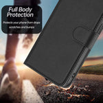 For Honor Magic8 Lite 5G / X9d 5G / X70 5G Leather Case Solid Color Phone Cover with Wallet