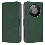 For Honor Magic8 Lite 5G / X9d 5G / X70 5G Leather Case Solid Color Phone Cover with Wallet