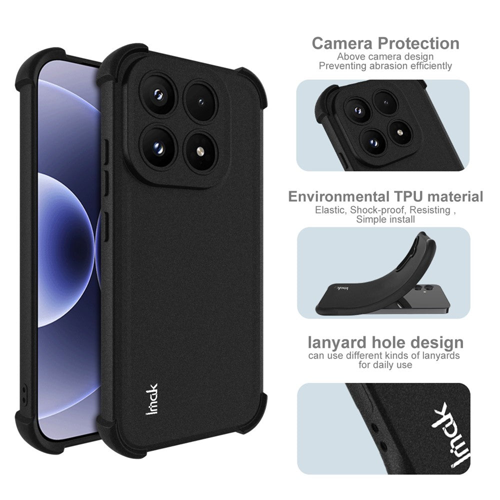 IMAK For Xiaomi 17 Case TPU Phone Cover Airbag Shockproof Protection