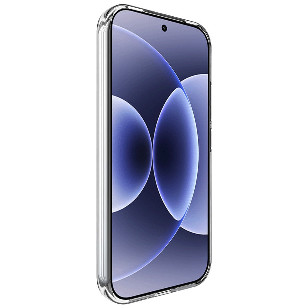 IMAK UX-10-serien för Xiaomi 17 genomskinligt mobilskal mjukt TPU-mobilskal bakstycke
