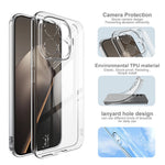IMAK UX-5 Series For Xiaomi 15T Pro Transparent TPU Phone Case Protective Phone Cover
