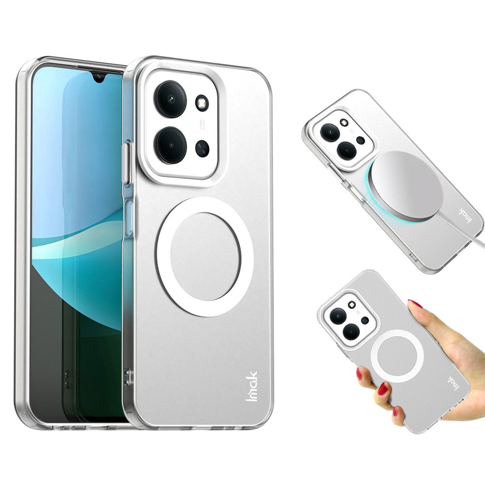 IMAK For Xiaomi Redmi 15C 4G (Global) (171mm) / Poco C85 4G (171mm) Case Magnetic Case PC + TPU Protective Phone Back Cover