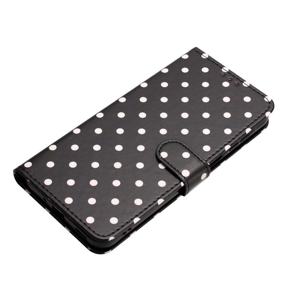 For Xiaomi 17 Pro Max Leather Case Polka Dot Pattern Wallet Stand Folio Phone Cover