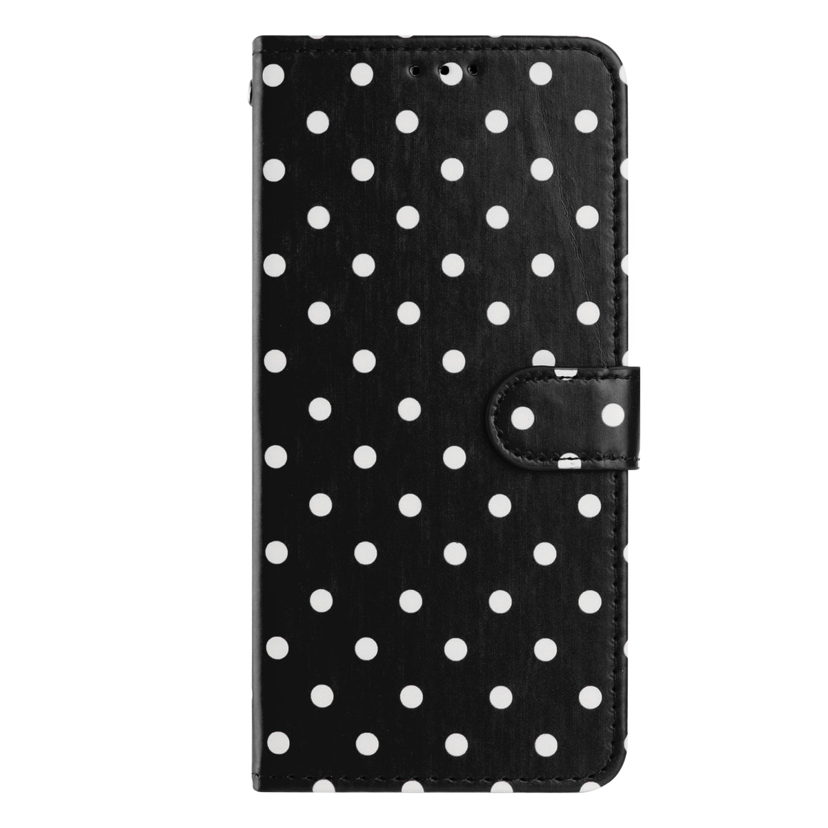 For Samsung Galaxy S26 Ultra Leather Case Polka Dot Pattern Wallet Stand Folio Phone Cover