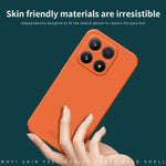 MOFI För Xiaomi 17 mobilskal JK Qin Series Skin-Touch Matt Anti-fingeravtryck Baksida