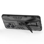 For Xiaomi Redmi Note 12 Pro 5G Hybrid Soft TPU Hard PC Non-slip Protective Case Kickstand Anti-Scratch Phone Cover