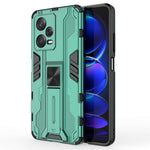 For Xiaomi Redmi Note 12 Pro 5G Hybrid Soft TPU Hard PC Non-slip Protective Case Kickstand Anti-Scratch Phone Cover