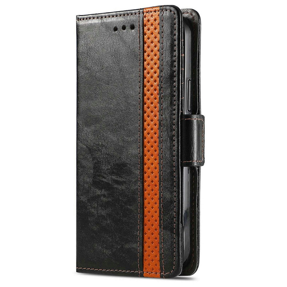 CASENEO För Xiaomi 15T Pro mobilskal PU-läderfodral med stativ och RFID-blockerande plånbok