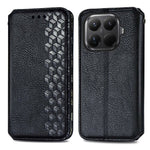 For Xiaomi 15T Pro Case Rhombus Imprint PU Leather Wallet Phone Cover