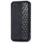 For Xiaomi 15T Case Rhombus Imprint Anti Scratch PU Leather Wallet Phone Cover