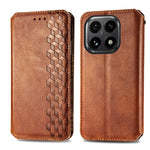 For Xiaomi 15T Case Rhombus Imprint Anti Scratch PU Leather Wallet Phone Cover