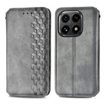 For Xiaomi 15T Case Rhombus Imprint Anti Scratch PU Leather Wallet Phone Cover