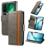 CASENEO For Xiaomi 17 Pro Max Phone Cases PU Leather Cover Stand with RFID Blocking Wallet