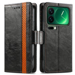 CASENEO For Xiaomi 17 Pro Max Phone Cases PU Leather Cover Stand with RFID Blocking Wallet