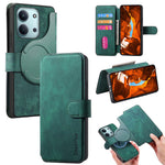 CASENEO MW-03 Detachable Wallet Case For Xiaomi Poco C85 4G (171mm) / Redmi 15C 4G (Global) (171mm) Leather + TPU Phone Cover