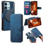 CASENEO MW-03 Detachable Wallet Case For Xiaomi Poco C85 4G (171mm) / Redmi 15C 4G (Global) (171mm) Leather + TPU Phone Cover