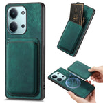 Magnetic Case For Xiaomi Poco C85 4G (171mm) / Redmi 15C 4G (Global) (171mm) Retro Leather + TPU Phone Cover with Detachable Card Slot