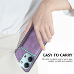 Magnetic Case For Xiaomi Poco C85 4G (171mm) / Redmi 15C 4G (Global) (171mm) Retro Leather + TPU Phone Cover with Detachable Card Slot