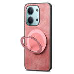 Stress Relief Retro Leather Cover For Xiaomi Poco C85 4G (171mm) / Redmi 15C 4G (EU) (173mm) Phone Case with Rotating Kickstand