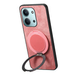 Stress Relief Retro Leather Cover For Xiaomi Poco C85 4G (171mm) / Redmi 15C 4G (EU) (173mm) Phone Case with Rotating Kickstand